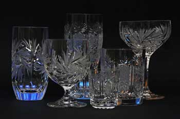 crystal glasses