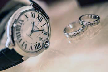 watch and rings