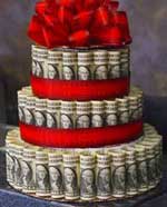money cake
