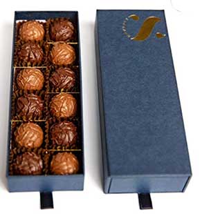 Artisanal Chocolate Truffle Box