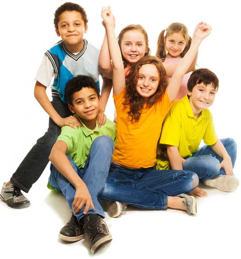 group of children
                        