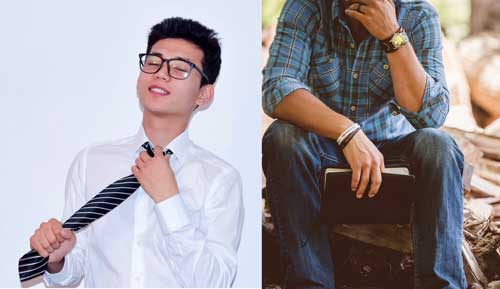 various mens clothes