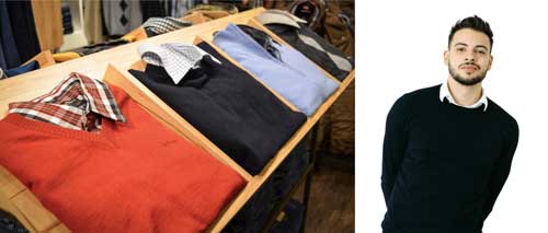 various mens clothes