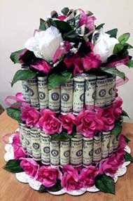 money cake