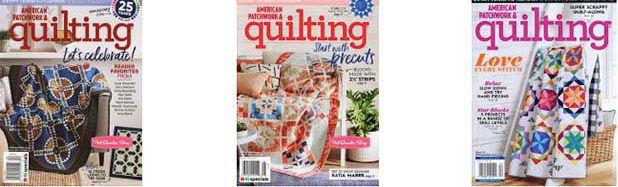 quilting magazine covers