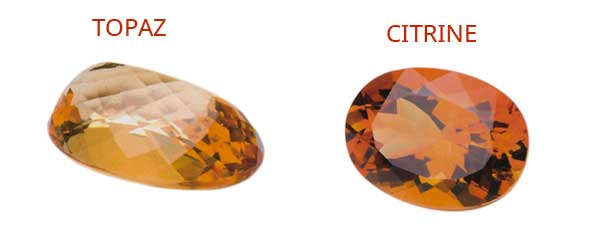 topaz and Citrine stone