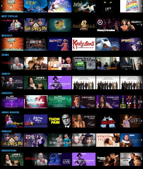 collage of pictures plays