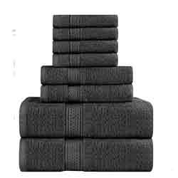 Premium 8 Piece Mega Towel Set