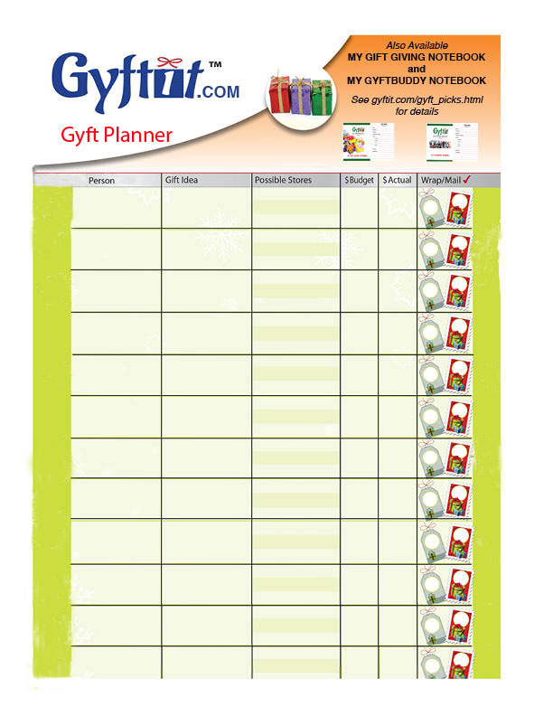 gift planner